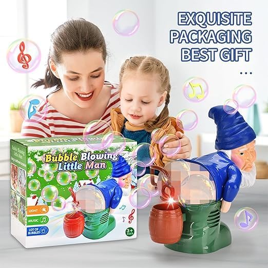 Whimsical Santa Bubble Blowing Machine™