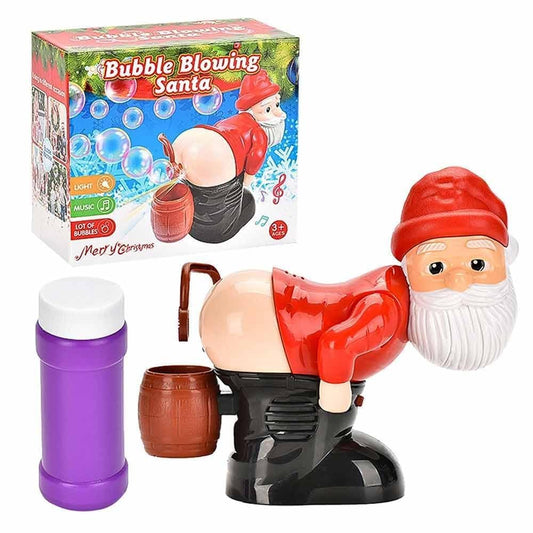 Whimsical Santa Bubble Blowing Machine™