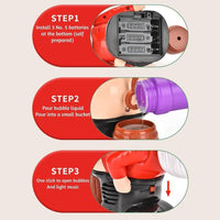 Whimsical Santa Bubble Blowing Machine™